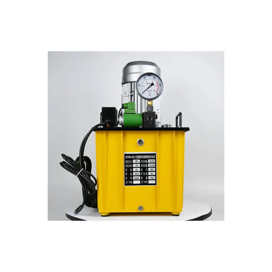 Zhh700b-10b 45kg Large Tonnage Solenoid Valve One-way High Pressure Oil Pump — view 1