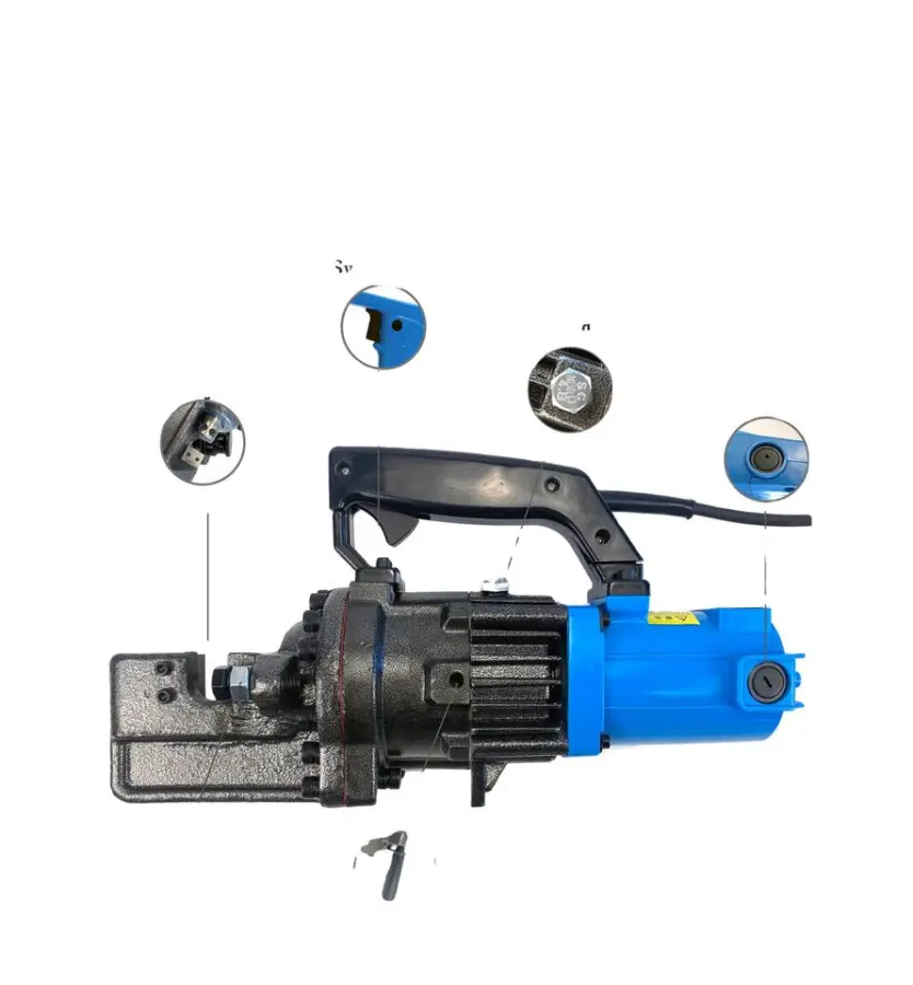 JP-22 Electric Hydraulic Rebar Cutter Blue Iron 240V 18KG — image 4