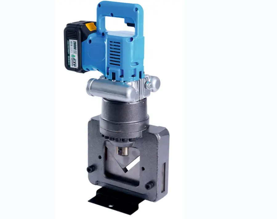 Lithium Angel Iron Cutting Tools Hydraulic Angle Iron Cutter Angle Cutting Machine 60x60 mm — view 1
