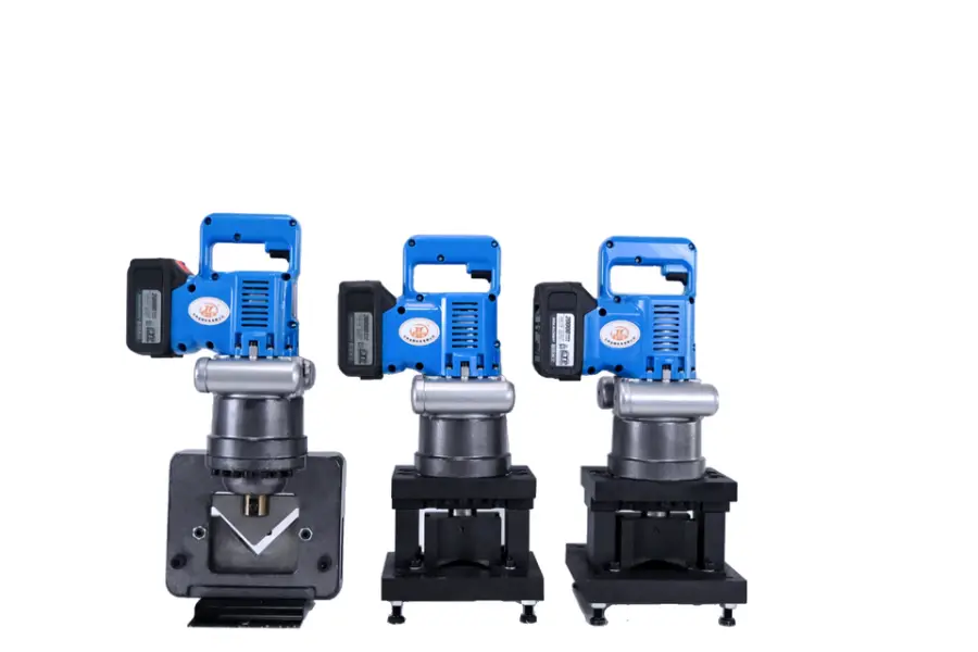 Lithium Angel Iron Cutting Tools Hydraulic Angle Iron Cutter Angle Cutting Machine 60x60 mm — image 3