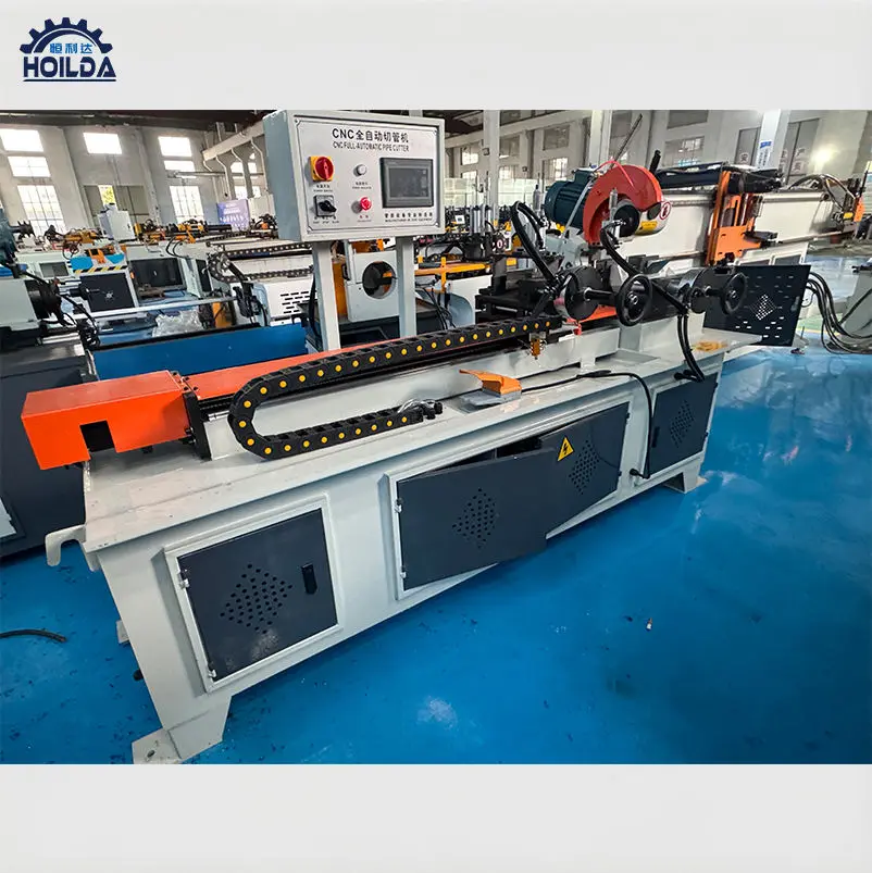 Factory Direct Customizable Blue Series Automatic Cutter Square Tube Circular Saw Machine 45 Degrees Angle New Stainless Steel — image 5