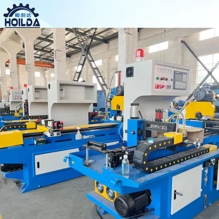 Automatic Machine for Cutting Mass Batches of Tubes Customizable to Handle Ultra-hard Ultra-thick Alloys 50mm Cutting Thickness — image 5
