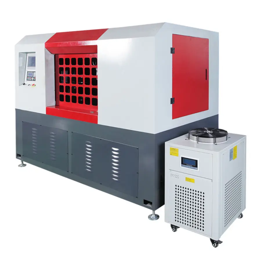 Direct Blue Manual Feeding Tube Cutting Laser Machine Customizable Factory Batch Special Stainless Steel Pipe Cutting Equipment — image 3