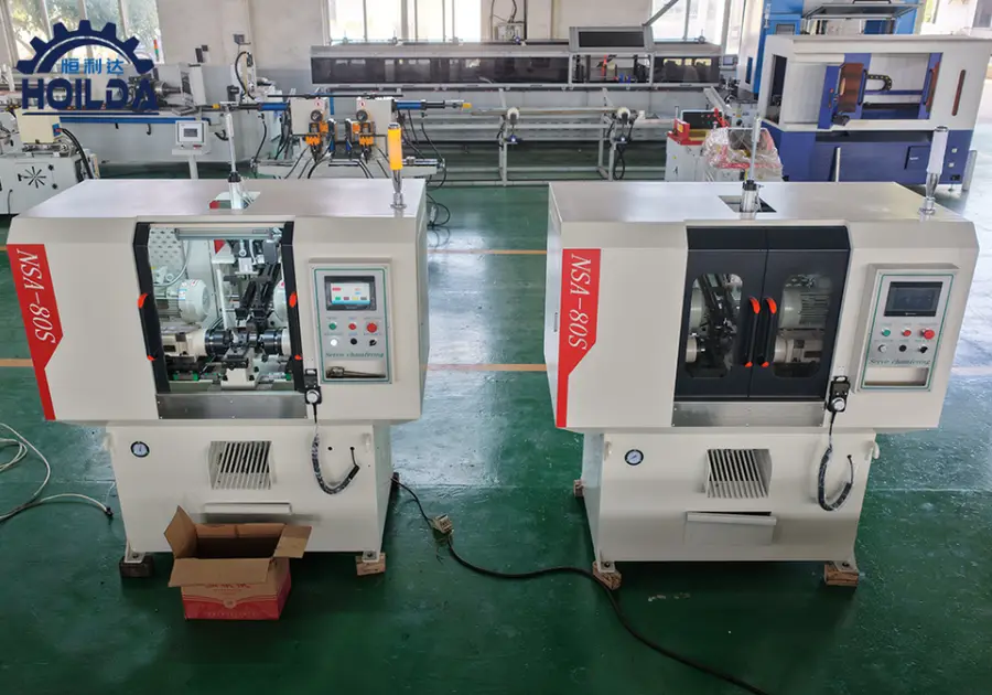 High Precision CNC Automatic Gear-Driven PLC 220V/380V 2.2kW Pipe End Chamfering Machine Stainless Steel Fittings Tube Beveling — image 3