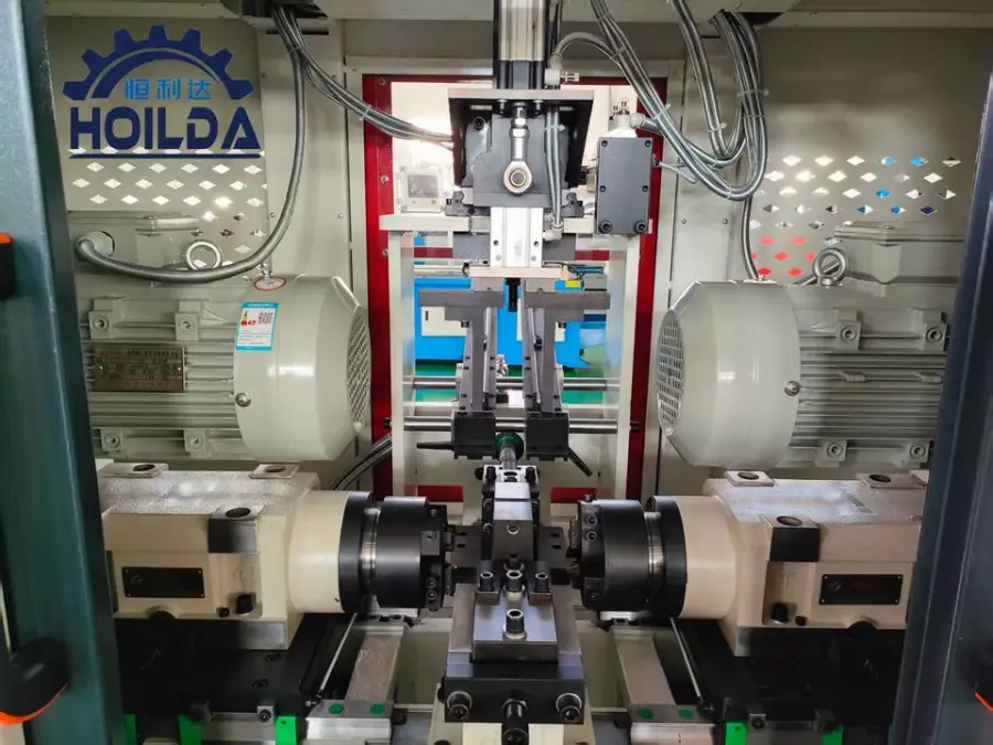 High Precision CNC Automatic Gear-Driven PLC 220V/380V 2.2kW Pipe End Chamfering Machine Stainless Steel Fittings Tube Beveling — image 4