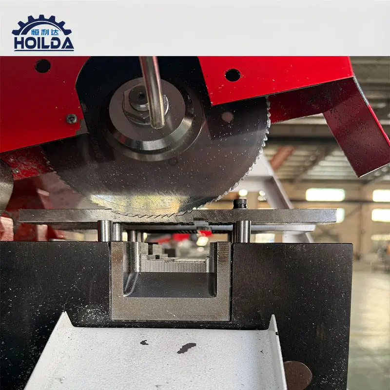 Hoilda Automatic Burr-Free Gear Cold Saw for Aluminum Copper Profiles Precision Circular Cutter 220/380V for CPU Heatsinks — image 6