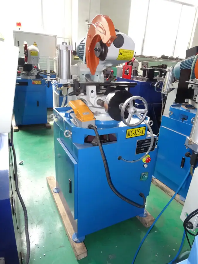 Pneumatic 315B Metal Pipe Cutting Machine Circular Saw Cutting Machine — image 6
