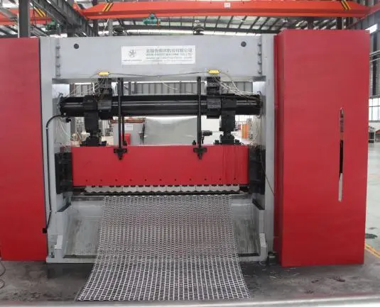 Metal Mesh Fence Curtain Wall Making Expanded Metal Mesh Machine — image 6