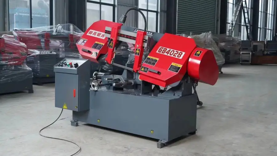 High Speed Horizontal Band Saw Cutting Machine 45 Angle Metal Cutting Automatic Band Saw Cutting Machine — image 3