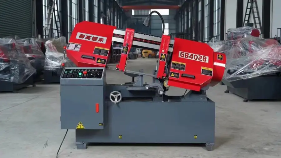 High Speed Horizontal Band Saw Cutting Machine 45 Angle Metal Cutting Automatic Band Saw Cutting Machine — image 4