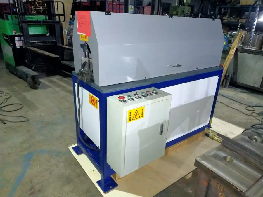 Muffler Steel Tube Small Hole Punch Hydraulic Pipe Punching Machine — image 6