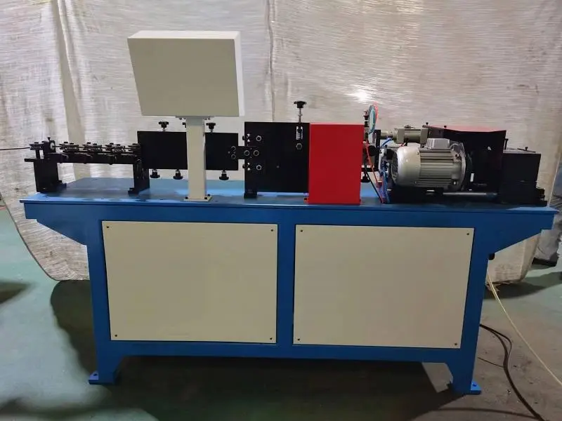 Thin Metal Stainless Steel Aluminum Brass Copper Pipe Straightening Cutting Machine — image 3