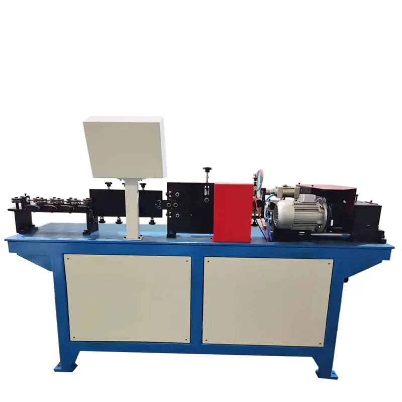 Thin Metal Stainless Steel Aluminum Brass Copper Pipe Straightening Cutting Machine — image 4