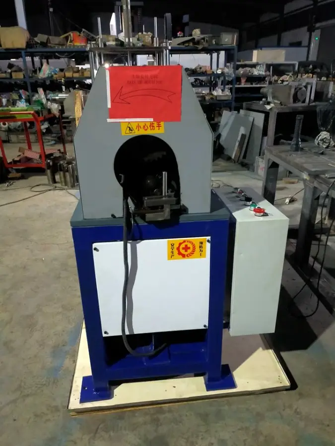 Exhaust Muffler Tube Round Hole Stainless Steel Hydraulic Pipe Punching Machine — image 5