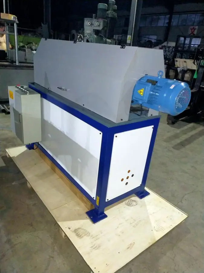 Exhaust Muffler Tube Round Hole Stainless Steel Hydraulic Pipe Punching Machine — image 7