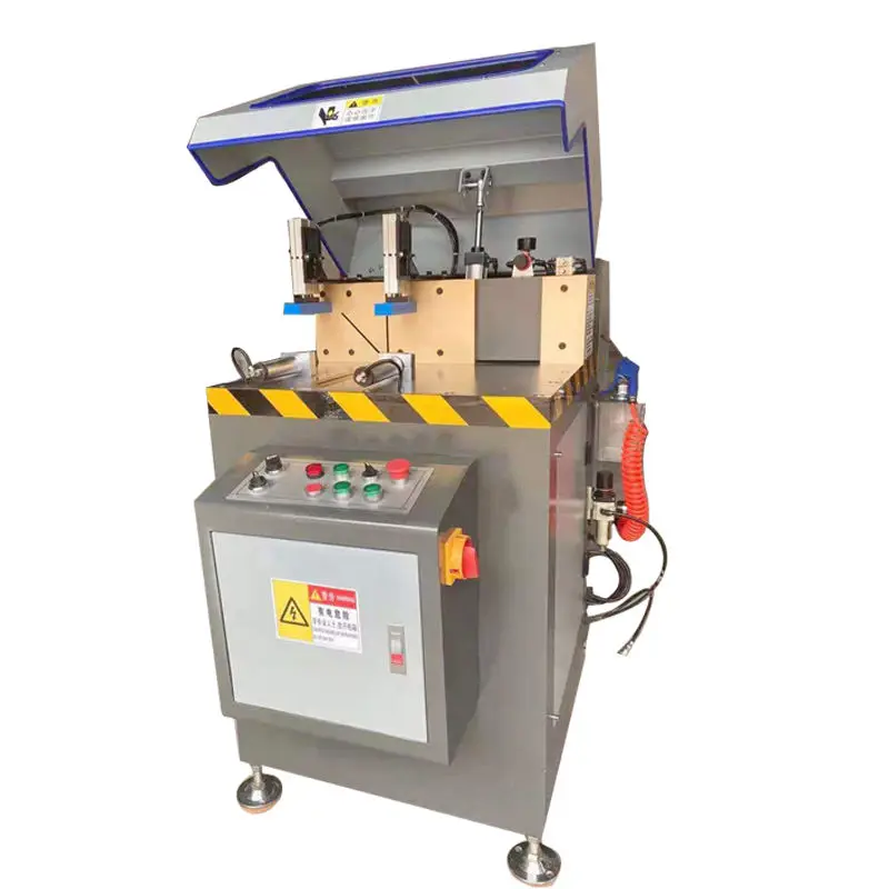 45 90 Degree Angle Cutting Machine Aluminum Frame Metal Automatic Cutting Machine — view 1