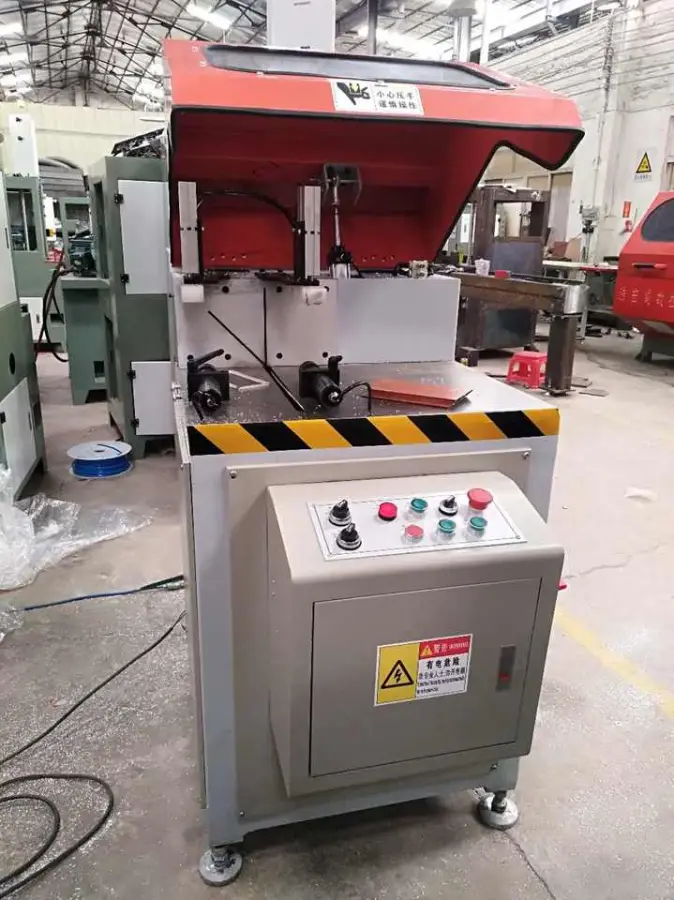 45 90 Degree Angle Cutting Machine Aluminum Frame Metal Automatic Cutting Machine — image 6