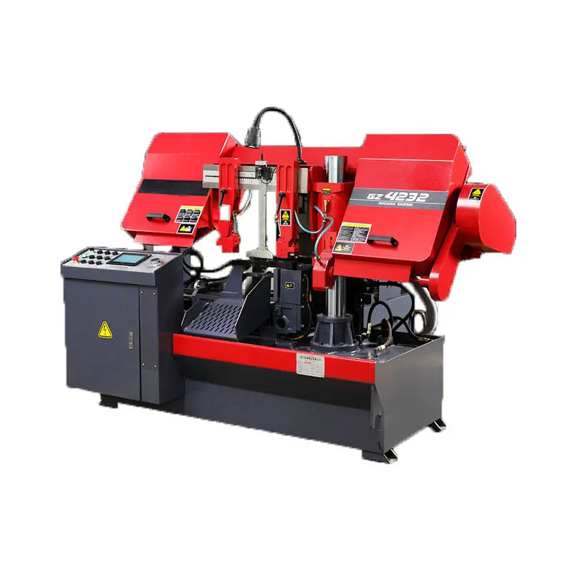 Fully Automatic CNC Horizontal Band Saw, Metal Steel Bar Cutting Saw Machine — image 3