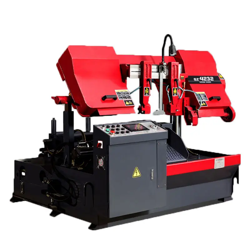 Fully Automatic CNC Horizontal Band Saw, Metal Steel Bar Cutting Saw Machine — image 5