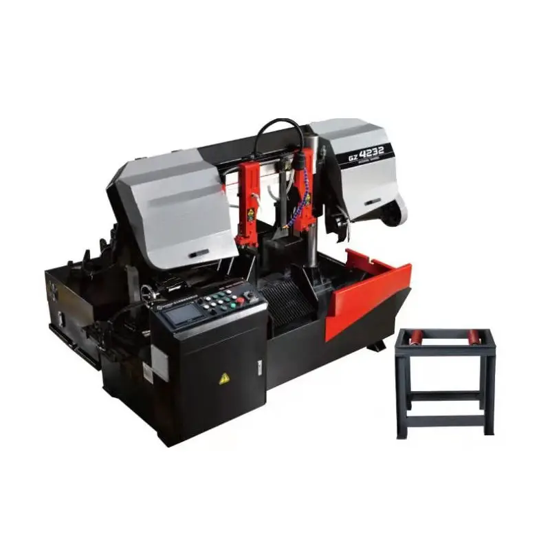 Fully Automatic CNC Horizontal Band Saw, Metal Steel Bar Cutting Saw Machine — image 6