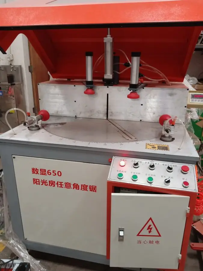 Aluminum Alloy Profile Cutter with Arbitrary Angle Cutting Function — image 7