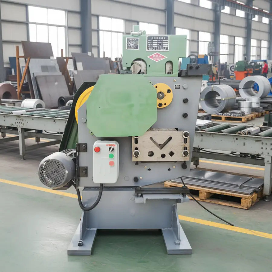 Multi-function Hydraulic Punching and Shearing Machine with High Productivity and 100kN Force — image 3