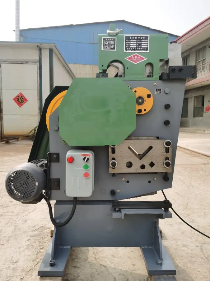 Multi-function Hydraulic Punching and Shearing Machine with High Productivity and 100kN Force — image 6