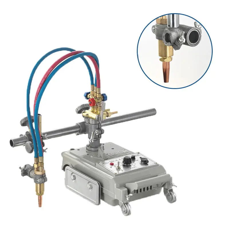Semi-automatic Flame Cutting Machine Metal Gas Cutting Machine Steel Plate Cutter — image 3
