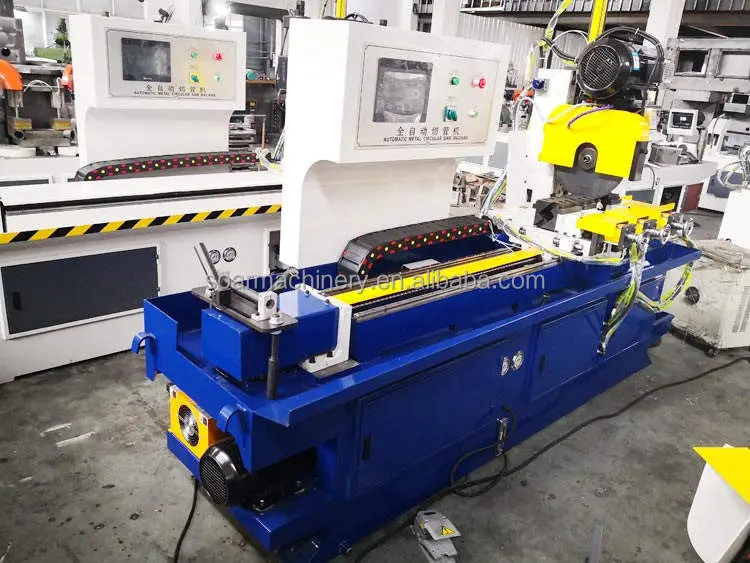 Servo Motor Feeding 425CNC Hydraulic Pipe Cutting Machine - High Precision Metal Pipe Cutting Equipment — view 4