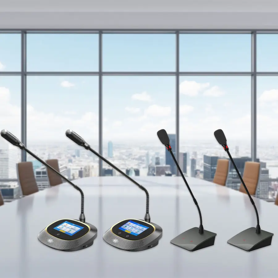 Good Quality Wireless Video Conferencing System Equipment Desktop Conference Mic — image 6