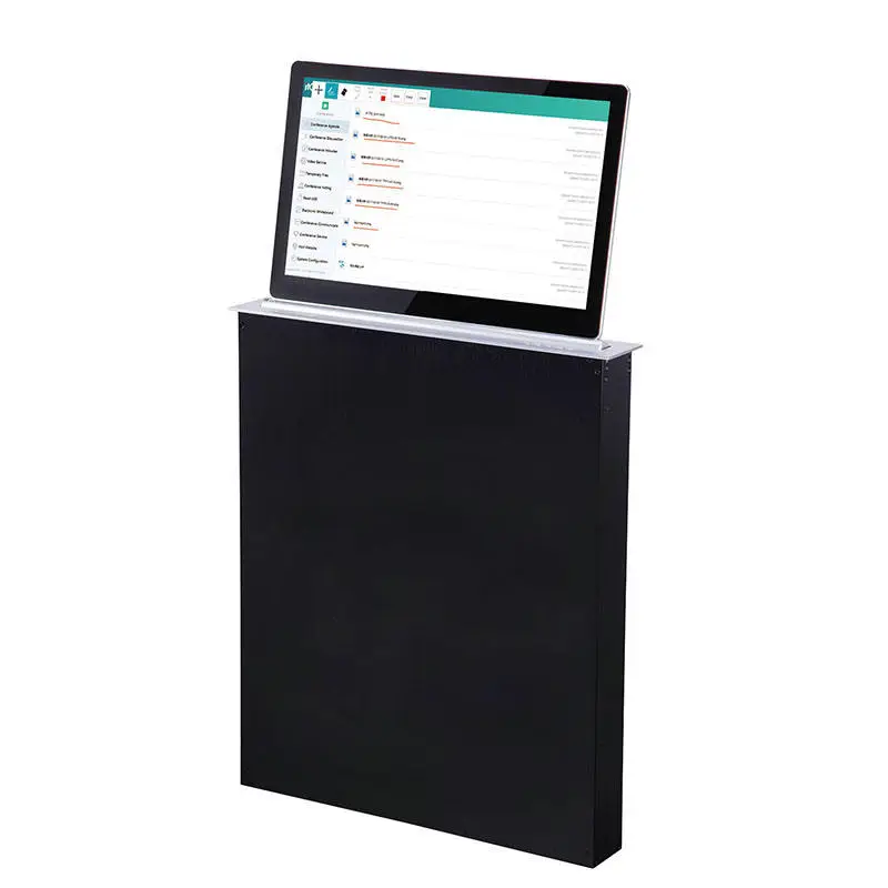 ITC Motorized Paperless Interactive Monitor Lift, with Ulta-thin 15.6" Capacitive LCD Touch Screen (Intelligent Elevation 0-30 D — image 4