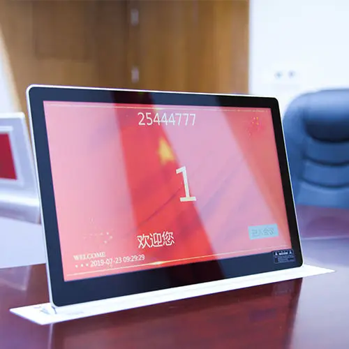 ITC Motorized Lift Mechanism Computer Monitor Meeting Room Table Lcd Conference System Pop up Motorized Desk Monitor Lift — image 7