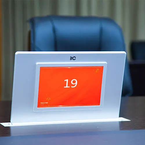 15.6 17.3 21.5 Retractable Motorized Monitor Lift Tv Lift Mechanism Motorized with Motorized MIC for Paperless Conference System — image 6