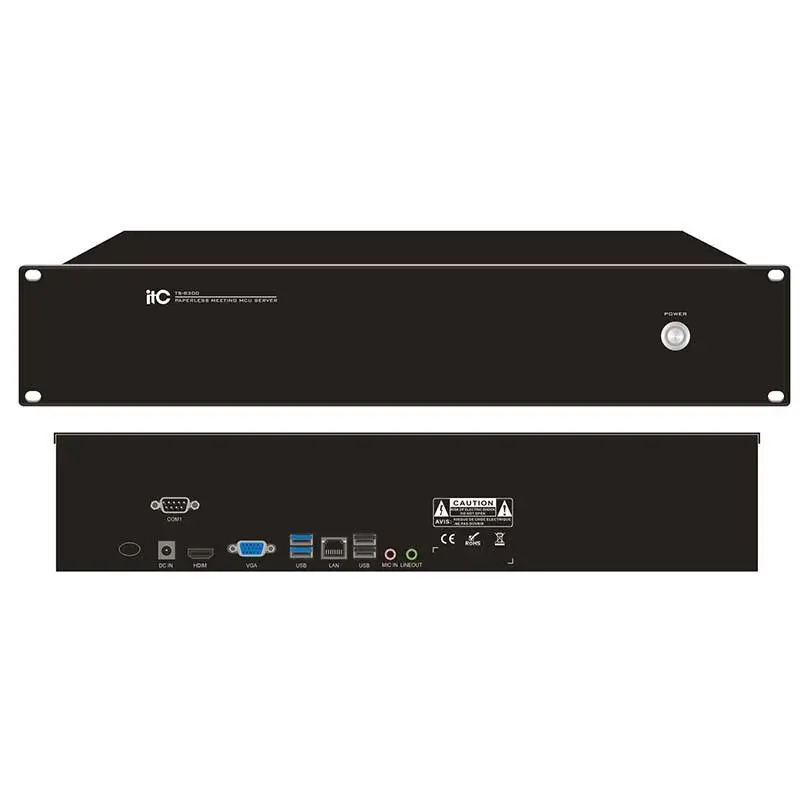 Multimedia Paperless Conference System Controller TS-8300 Management Server (including CENT OS Operation System) — view 1