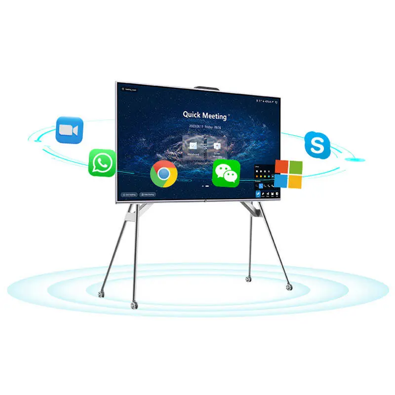 Cheap Interactive Flat Panel Display (IFPD) Good Quality and Long Life Smart Flat Panel Display Price for Meeting Room — view 6