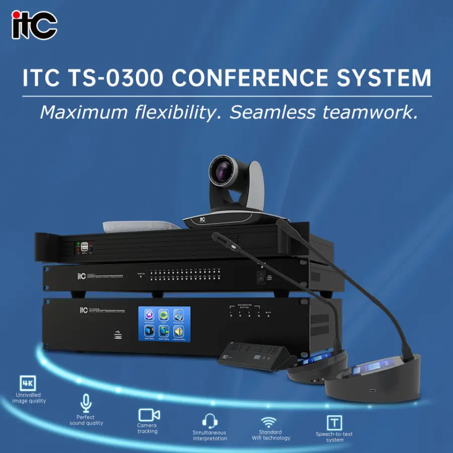 China Best Microphones High Quality Audio Conference System for Meeting Room — image 7