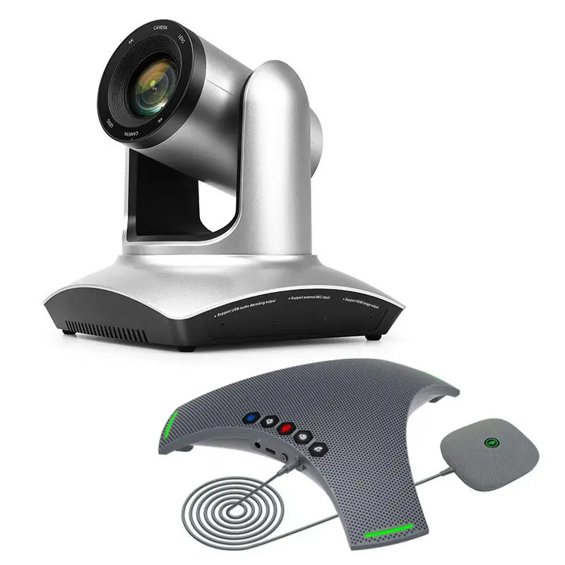 All-in-One Audio Video Conferencing Kit Gesture Controlled Auto-tracking 4k Video Camera BT Wireless Speakerphone AV — view 1