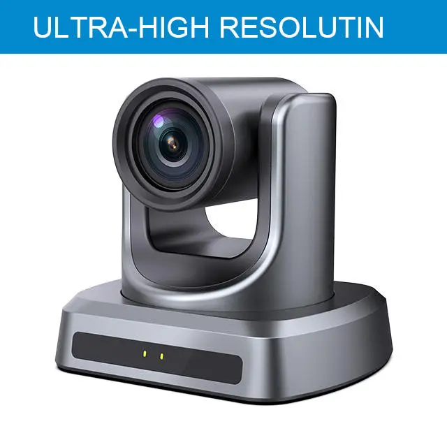 Ultra HD 4K 12X 20X Optical Zoom Live Streaming Broadcast Cameras Controller Bundle for Church Wedding Education Conferencing — image 4