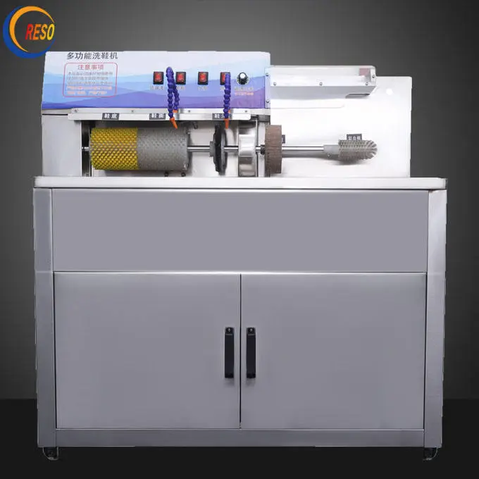 Industrial Heating Disinfection Shoes Washer Commercial Shoe Washing Machine — view 2