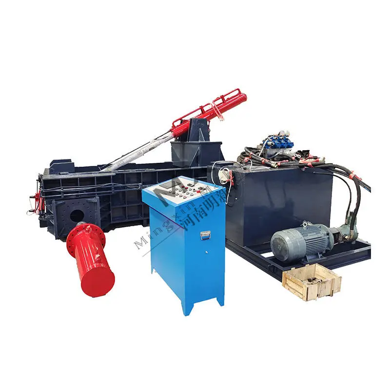 Hydraulic Manual Baler Compactor for Cans — image 7