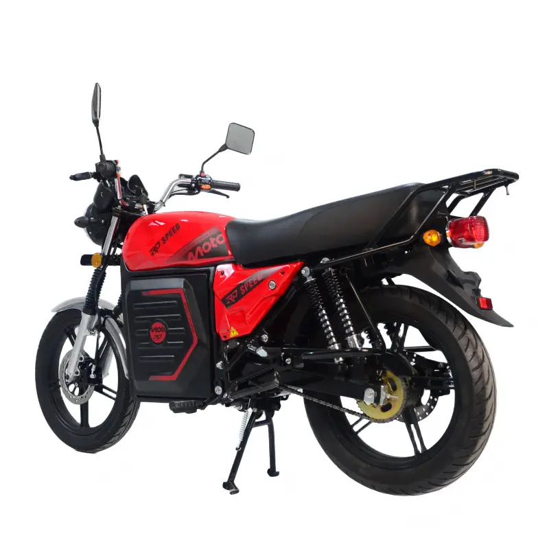 2026 New Arrival 60KM Long Distance 48V 20Ah Lithium Battery 1000W Electric Motorcycle City Commuter Two Seater E-bike Scooter — image 5