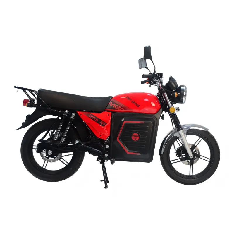 2026 New Arrival 60KM Long Distance 48V 20Ah Lithium Battery 1000W Electric Motorcycle City Commuter Two Seater E-bike Scooter — image 6