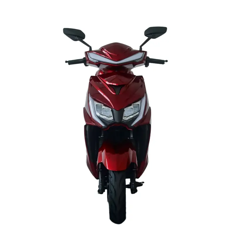China Factory Supply Long Range Adult E-Bike with Pedals 3.0-10 Inch Wheels Electric Moped Electric Motorcycle OEM Available — image 3