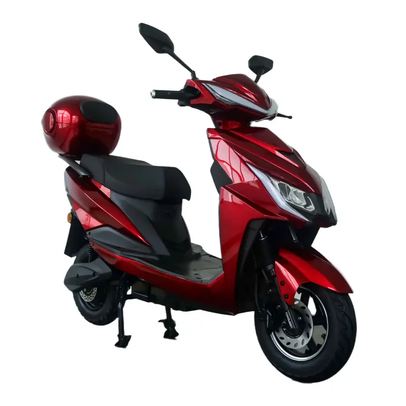 China Factory Supply Long Range Adult E-Bike with Pedals 3.0-10 Inch Wheels Electric Moped Electric Motorcycle OEM Available — image 4