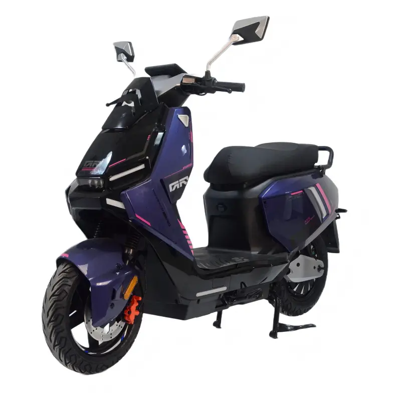 Factory High-Performance 1000W Dual Seat Load Capacity Adult City Commuter Electric Scooter Electric Moped Motorcycle — view 1