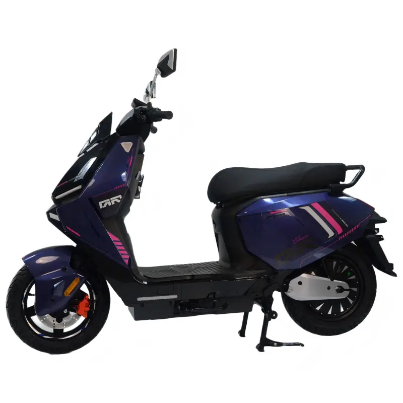 Hot Selling Dual Seat Long Range 60V24AH 1000W OEM Adult Electric Scooter City Commuter Electric Motorcycle — image 4