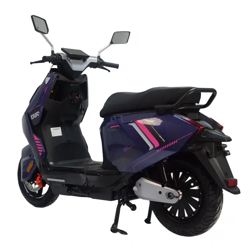 Hot Selling Dual Seat Long Range 60V24AH 1000W OEM Adult Electric Scooter City Commuter Electric Motorcycle — image 5