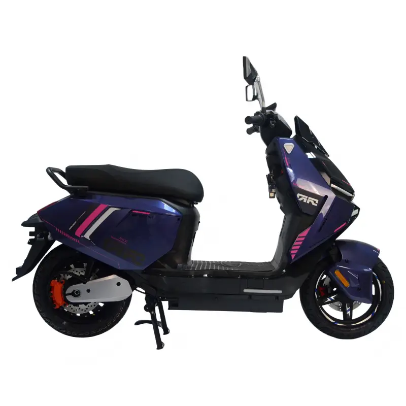 Hot Selling Dual Seat Long Range 60V24AH 1000W OEM Adult Electric Scooter City Commuter Electric Motorcycle — image 6