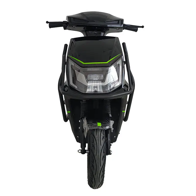 High-Speed 1000W Electric Motorcycle for Adults Steel Frame With Integrated 60V Down Tube Battery 60km Range Per Charge — view 3