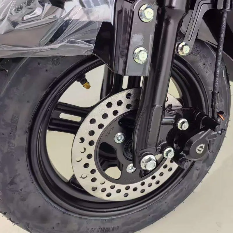 High-Speed 1000W Electric Motorcycle for Adults Steel Frame With Integrated 60V Down Tube Battery 60km Range Per Charge — view 4